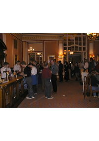 Saturday - Queue in non-smoking bar 1